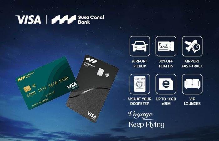 بالبلدي : بنك
      قناة
      السويس
      يُقدم
      تجربة
      سفر
      مُتكاملة
      لحاملي
      بطاقات
      Visa
      الائتمانية