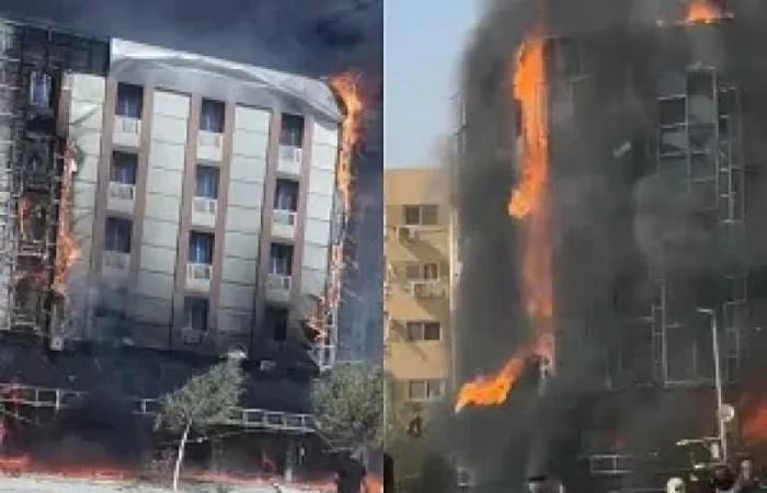 حريق
      في
      عقار
      بحدائق
      الأهرام..
      الدفع
      بـ7
      سيارات
      إطفاء
      للسيطرة
      على
      النيران