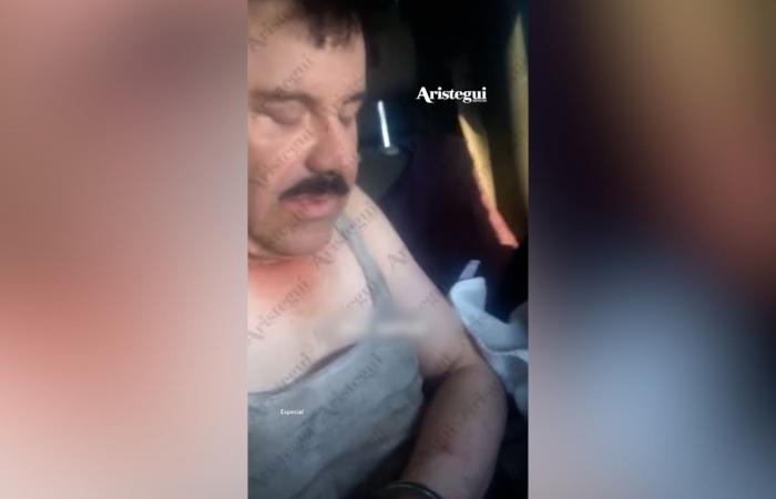 بالبلدي: شاهد.. لقطات نادرة لـ"إل تشابو" أخطر أباطرة المخدرات في المكسيك بعد لحظات من اعتقاله