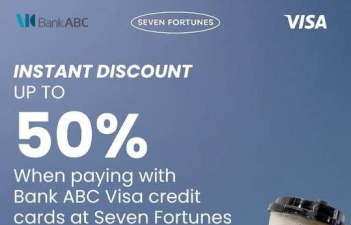 بالبلدي : بنك
      ABC
      مصر
      يتيح
      خصومات
      تصل
      لـ50%
      لحاملي
      بطاقات
      Visa
      الائتمانية
      بالساحل
      الشمالي
