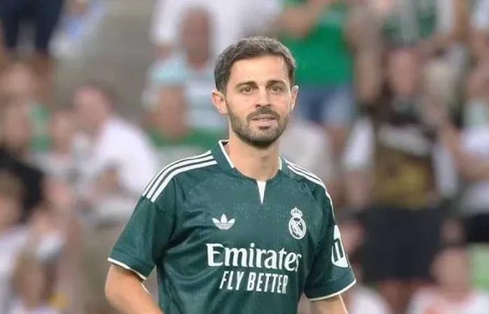 أول
      رسالة
      من
      بيرناردو
      سيلفا
      بعد
      الانضمام
      إلى
      ريال
      مدريد