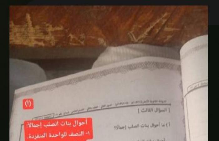 بالبلدي : حل
      فقه
      ازهر..
      إجابة
      امتحان
      الفقه
      للثانوية
      الأزهرية
      الدور
      الثاني
      2026