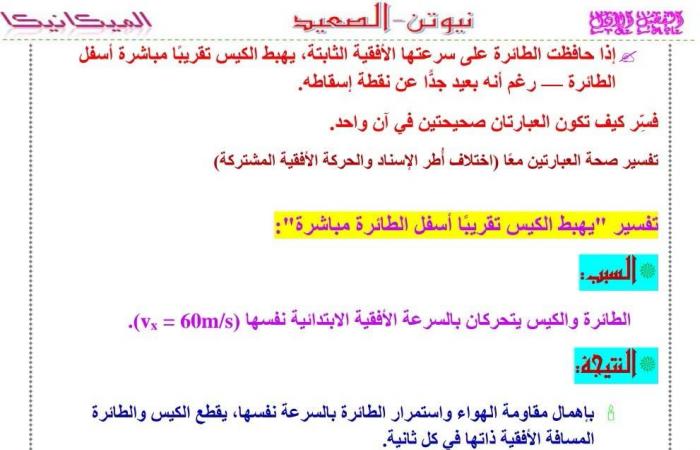بالبلدي: حركة
      المقذوفات..
      أقوى
      مذكرة
      في
      الفيزياء
      لطلاب
      ثانية
      بكالوريا