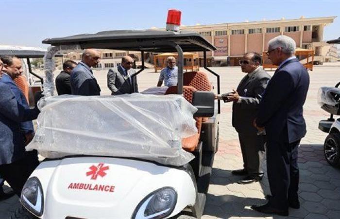بالبلدي: جامعة
      قنا
      تطلق
      الإسعاف
      الكهربائي
      وتضم
      26
      مركبة
      كهربائية
      خضراء
      لتقليل
      الاعتماد
      على
      الوقود
      التقليدي