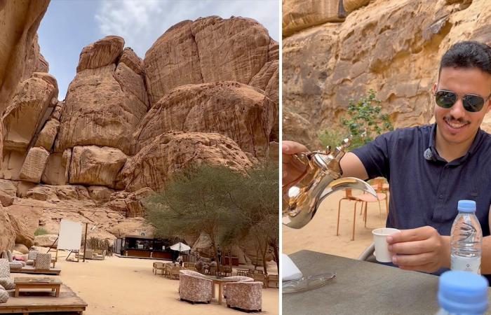 بالبلدي: بين أحضان السعودية.. ممرّ سريّ ضيّق يقود مغربيًا إلى أجمل مكان لاحتساء القهوة