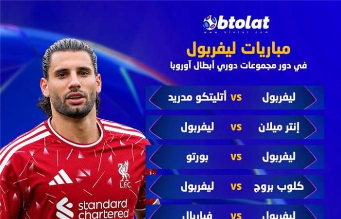 بالبلدي : مواجهات
      ليفربول
      في
      دوري
      أبطال
      أوروبا
      20262027..
      قمتان
      ناريتان