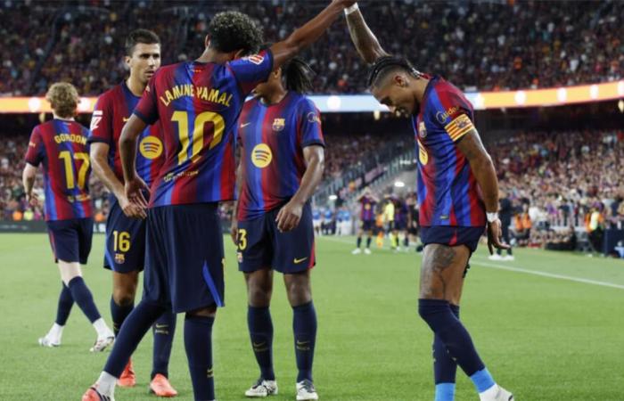 بالبلدي : قائمة
      برشلونة
      لمباراة
      فالنسيا
      في
      الدوري
      الإسباني..
      موقف
      حمزة
      عبد
      الكريم