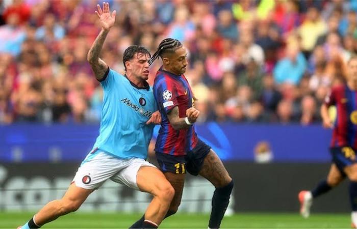 بالبلدي : رافينها
      يدخل
      التاريخ
      في
      المواجهة الكروية
      برشلونة
      وفينورد
      بـ
      دوري
      أبطال
      أوروبا