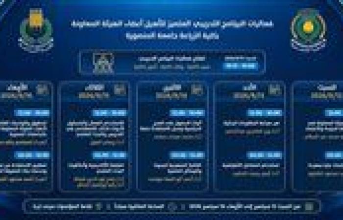 بالبلدي: كلية
      الزراعة
      بالمنصورة
      تنظم
      برنامجًا
      تدريبيًا
      لتأهيل
      وتنمية
      مهارات
      أعضاء
      الهيئة
      المعاونة