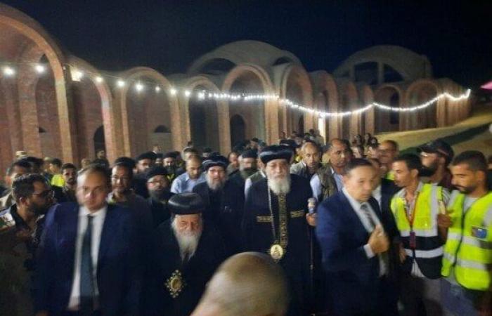 بالبلدي : البابا
      تواضروس
      الثاني
      يفتتح
      أولى
      مراحل
      مسار
      العائلة
      المقدسة
      بملوي
      «فيديو»