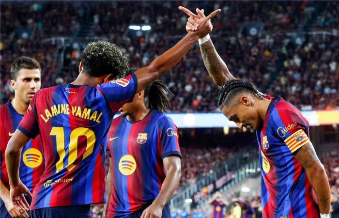 بالبلدي : برشلونة
      يحقق
      رقمًا
      تاريخيًا
      بعد
      الفوز
      على
      راسينج
      في
      الدوري
      الإسباني