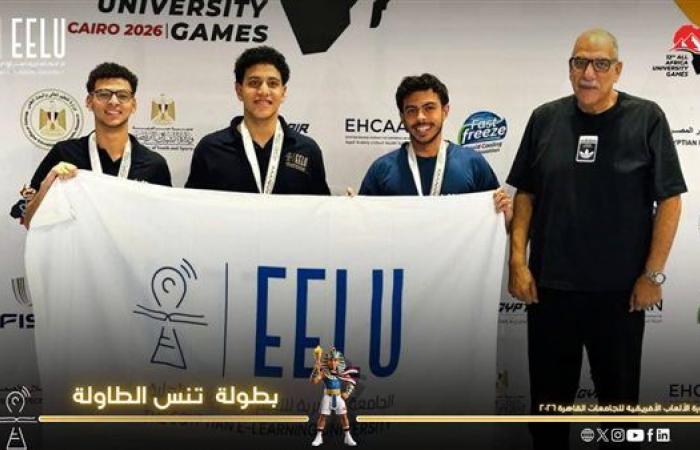 بالبلدي: 4
      ميداليات
      لطلاب
      الجامعة
      المصرية
      للتعلم
      الإلكتروني
      في
      القاهرة
      2026