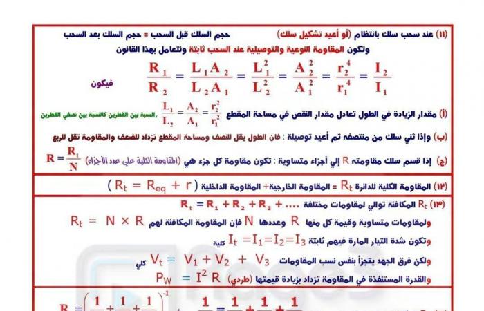 بالبلدي: مراجعة
      قوانين
      الفصل
      الأول
      فيزياء
      كاملة
      للثانوية
      العامة
      2027
      في
      4
      ورقات..
      ما
      تفوتهاش