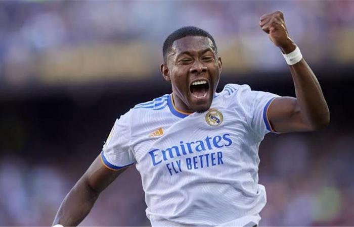 بالبلدي : بعد
      رحيله
      عن
      ريال
      مدريد..
      ألابا
      يقترب
      من
      الإعلان
      عن
      وجهته
      المقبلة