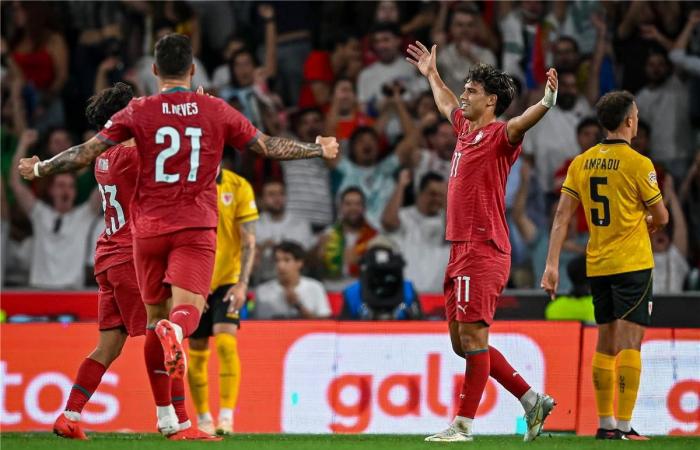 بالبلدي : موعد
      مباراة
      البرتغال
      القادمة
      بعد
      الفوز
      على
      ويلز
      في
      دوري
      الأمم
      الأوروبية 