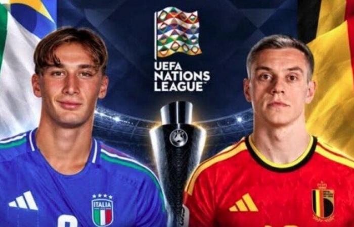بالبلدي: موعد
      مباراة
      إيطاليا
      وبلجيكا
      اليوم
      في
      دوري
      الأمم
      الأوروبية
      والقنوات
      الناقلة
      والمعلق