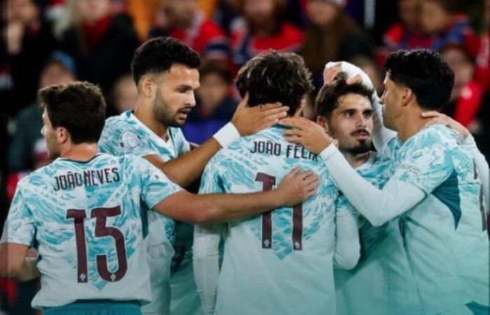 بالبلدي : البرتغال
      تهزم
      النرويج
      بثنائية
      وتنفرد
      بصدارة
      المجموعة
      في
      دوري
      الأمم
      الأوروبية
      «فيديو»