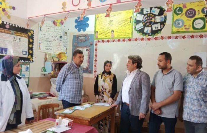 بالبلدي: فحص
      512
      ألف
      طالب
      للكشف
      المبكر
      عن
      الأنيميا
      والسمنة
      والتقزم
      ببني
      سويف