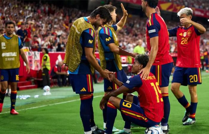 بالبلدي : موعد
      مباراة
      إسبانيا
      القادمة
      بعد
      الفوز
      على
      كرواتيا
      في
      دوري
      الأمم
      الأوروبية