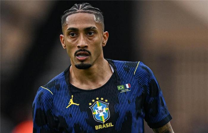 بالبلدي : ضربة
      لـ
      برشلونة..
      إصابة
      رافينها
      مع
      منتخب
      البرازيل
