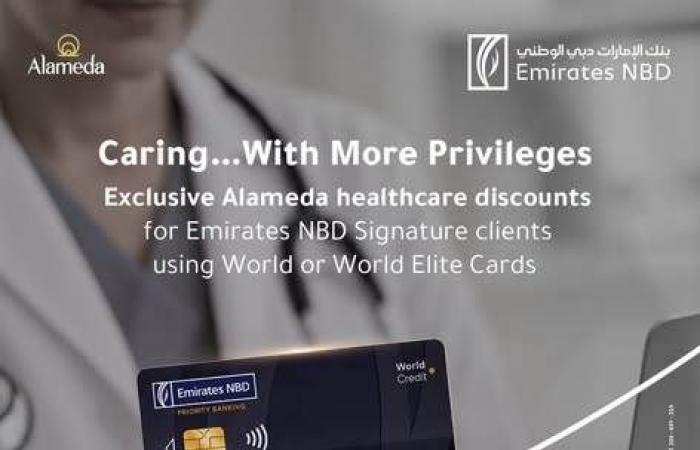 بالبلدي : بنك
      الإمارات
      دبي
      الوطني
      يتيح
      خصومات
      تصل
      إلى
      50%
      على
      خدمات
      ألاميدا
      لعملاء
      سيجنتشر