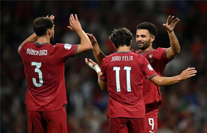 بالبلدي : موعد
      مباراة
      البرتغال
      القادمة
      بعد
      الفوز
      على
      النرويج
      في
      دوري
      الأمم
      الأوروبية