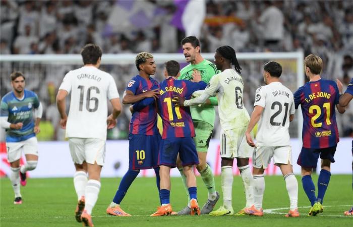 بالبلدي : بسبب
      الجدل
      التحكيمي..
      إجراءات
      خاصة
      قبل
      الكلاسيكو
      بين
      ريال
      مدريد
      وبرشلونة