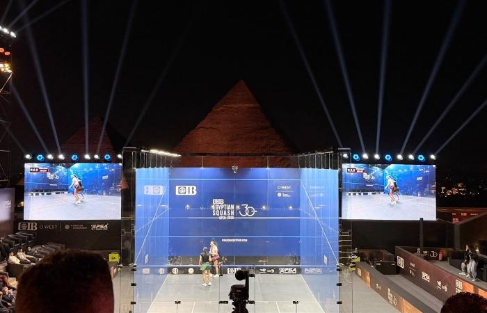 بالبلدي: أهرامات
      الجيزة
      تتزين
      بختام
      بطولة
      مصر
      المفتوحة
      للإسكواش
      2026