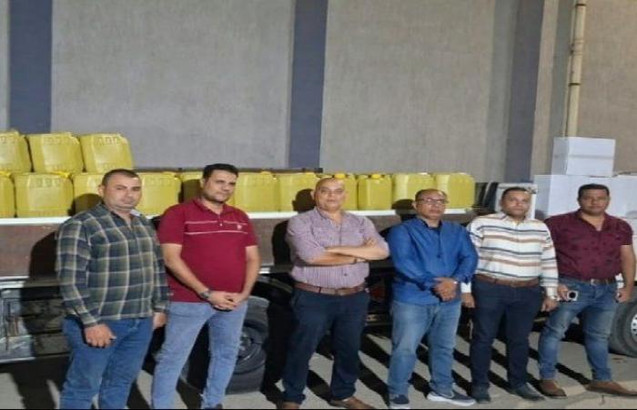 بالبلدي: ضبط
      8
      أطنان
      أسمدة
      مجهولة
      المصدر
      ولحوم
      ورنجة
      وجبن
      فاسدة
      في
      حملات
      تموينية
      مكثفة
      بالفيوم
