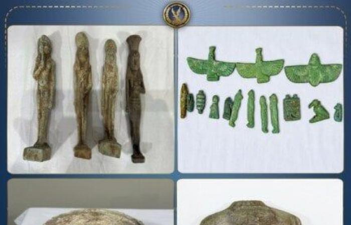 بالبلدي: ضبط
      521
      قطعة
      أثرية
      من
      العصور
      الفرعونية
      واليونانية
      والرومانية
      بحوزة
      شخصين
      في
      المنيا