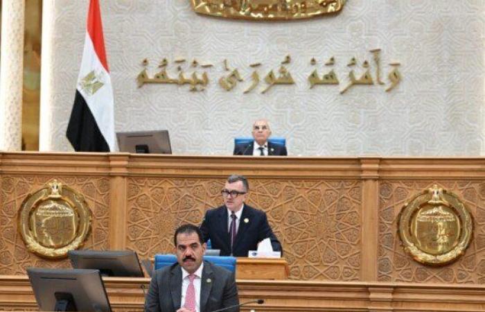 بالبلدي: مجلس
      الشيوخ
      يرفع
      جلسة
      الاستثمار
      ويناقش
      الأمن
      الغذائي
      والأسعار
      غدًا