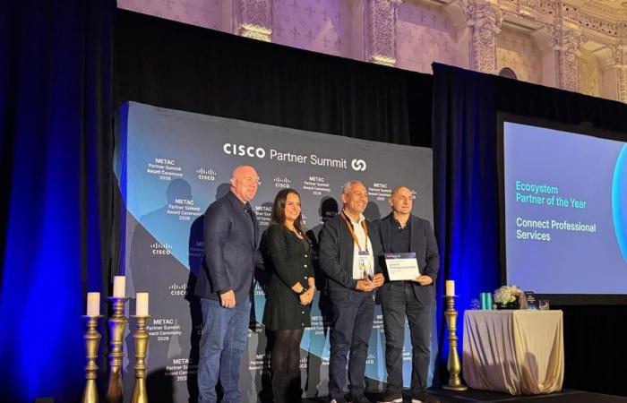بالبلدي : من
      فانكوفر
      بكندا..
      CONNECT-PS
      تحصد
      جائزة
      Cisco
      Ecosystem
      Partner
      of
      the
      Year
      2026
      لمنطقة
      الشرق
      الأوسط
      وتركيا
      وأفريقيا