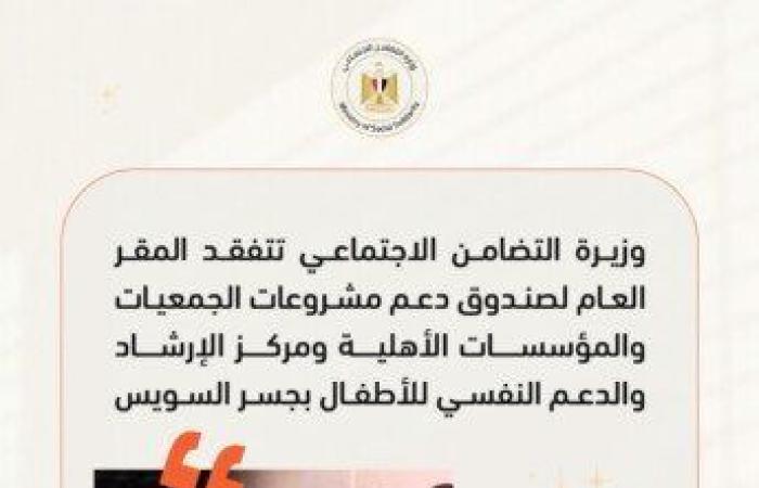 بالبلدي : من
      إنقاذ
      3
      مسنين
      إلى
      تأهيل
      622
      شابًا
      وفتاة..
      «التضامن»
      تكشف
      حصاد
      الأسبوع