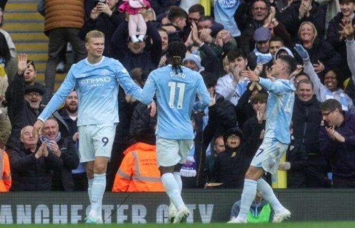 بالبلدي : تشكيل
      مانشستر
      سيتي
      أمام
      برايتون
      في
      الدوري
      الإنجليزي..
      هالاند
      يقود
      الهجوم