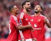 بالبلدي : بقميص
      منتخب
      مصر..
      ظهور
      لافت
      لنجم
      مانشستر
      يونايتد
      في
      الأهرامات
