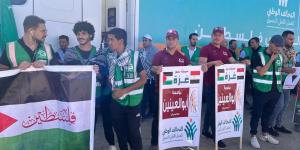 بالبلدي: وقفة تضامنية لـ التحالف الوطني للمطالبة بدخول المساعدات الإنسانية إلى غزة.. صور belbalady.net