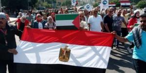 بالبلدي: مسيرة لقيادات تعليم القاهرة للتضامن مع فلسطين ورفض التهجير.. صور