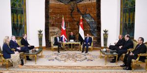 بالبلدي: بالصور.. تفاصيل القمة المصرية البريطانية بقصر الاتحادية