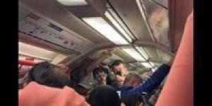 بالبلدي : حرروا فلسطين.. هتافات من مترو لندن لنصرة أهالي غزة