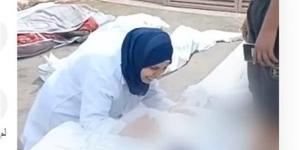 بالبلدي: وجدتها صدفة| ممرضة في غزة تتفاجأ بجثة شقيقتها بين الضحايا.. فيديو belbalady.net