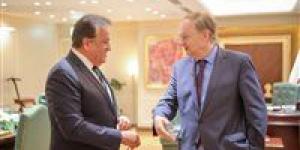 بالبلدي: وزير الصحة يبحث التعاون مع سفير الاتحاد الأوروبي في مصر