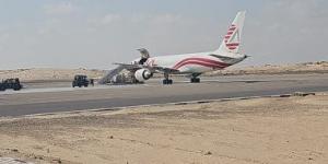 بالبلدي: مطار العريش يستقبل طائرة شحن مساعدات لغزة قادمة من الكويت