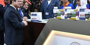بالبلدي: الرئيس السيسي يتفقد جناح مدرسة بي تك للتكنولوجيا التطبيقية بالمعرض الدولي للصناعة