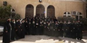 بالبلدي: الأنبا يوليوس يجتمع مع مجمع كهنة حلوان للأقباط الأرثوذكس