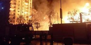 بالبلدي: مدير أمن الجيزة يصل إلى موقع حريق ستوديو الأهرام