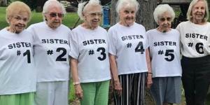 بالبلدي: 6 شقيقات يبلغ مجموع أعمارهن 570 عامًا يعتقدن أنهن الأطول عمرا فى العالم