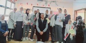 بالبلدي: مدارس كفر الشيخ تشهد مبادرة صوت ضد الابتزاز... صور