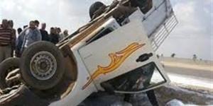 بالبلدي: إصابة 5 أشخاص في حادث انقلاب سيارة بطريق أسوان- أبو سمبل belbalady.net