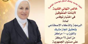بالبلدي: تعليم
      القاهرة
      يحصد
      ثلث
      مراكز
      الجمهورية
      في
      «توفاس»