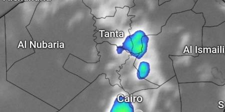 الأرصاد: سقوط أمطار على مناطق متفرقة والقاهرة تسجل 29 درجة